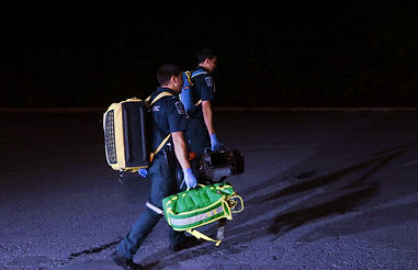 Cornwall SDG Paramedic Services en intervention